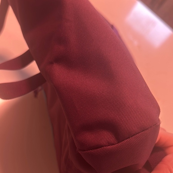 Patagonia Maroon Backpack with Teal Zippers - Picture 4 of 5